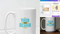 5139+ Free Mug Mockup Generator Easy Editable