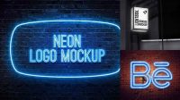 5144+ Download Mockup Neon Box Free PSD Free Download