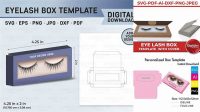 5148+ Lash Box Template Include TIFF