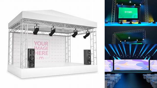 5155+ Stage Mockup Free Best for Showcase