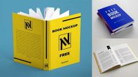 5156+ Book Mockup Psd Stylish PSD for Free