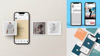 5158+ Instagram Mockup Psd Free PSD