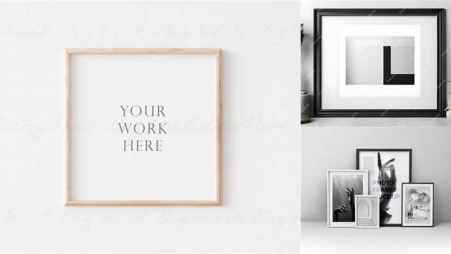 5159+ Frame Mockup For Etsy Versatile PSD Mockup File