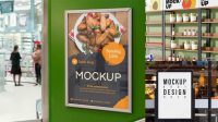 5166+ Free Supermarket Mockup High-Resolution PSD Download