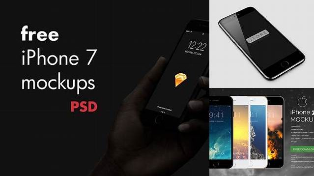 5167+ Iphone 7 PSD Mockup Unique High-Resolution PSD