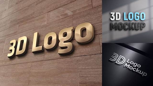 5167+ Logo 3d Mockup For Free Download