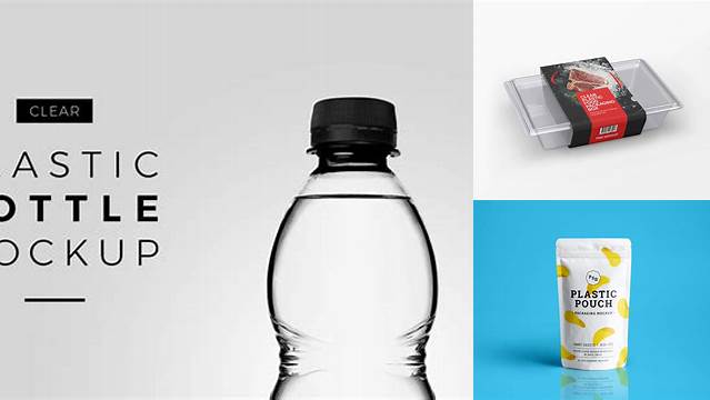 517+ Transparent Plastic Packaging Mockup Free Editable PSD