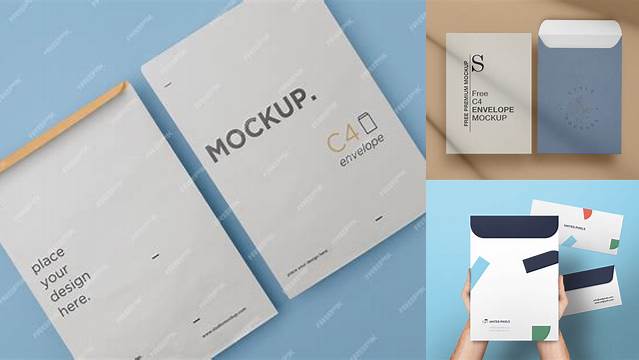 5171+ Envelope A4 Mockup Free Download Free