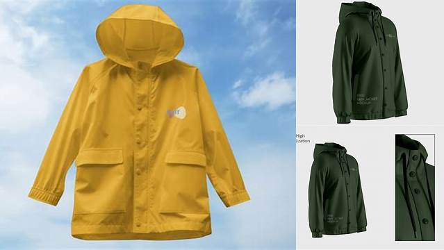 5174+ Rain Jacket Mockup Digital Download