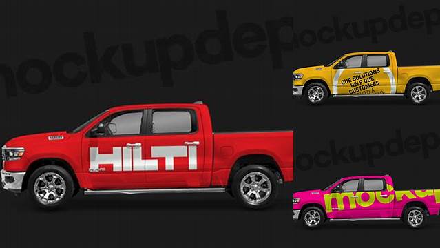 5176+ Dodge Ram Mockup High Resolution