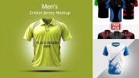 5179+ Cricket Jersey Mockup Psd Creative Design Resource