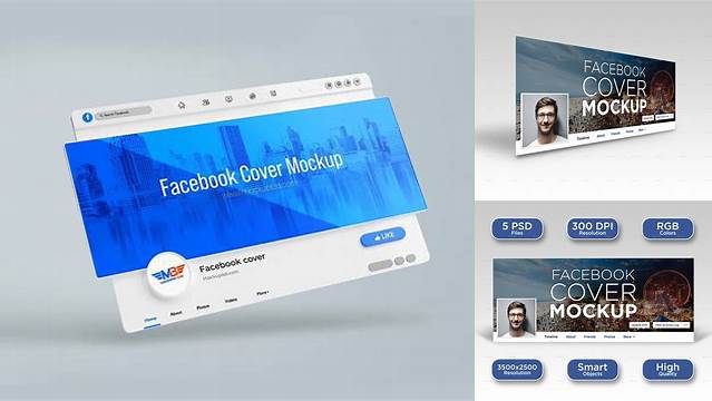 5180+ Mockup Facebook Cover Best for Showcase