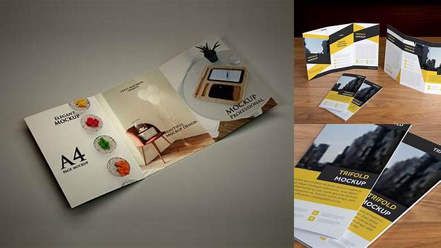 5182+ A4 Tri Fold Brochure Mockup Psd Free Download For Free Download