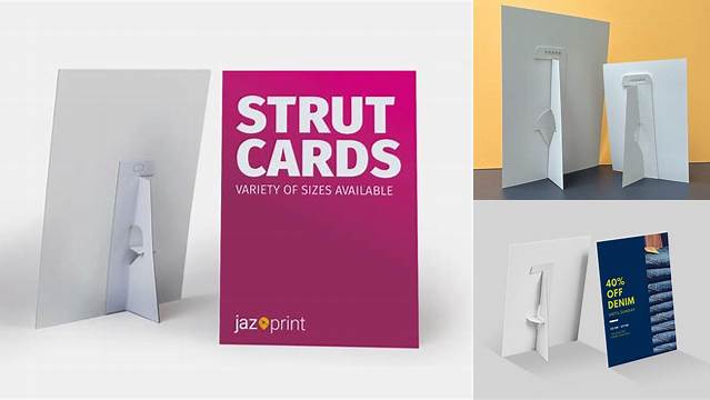 5186+ Strut Card Template Exclusive Free Photoshop Asset