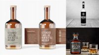 5187+ Rum Bottle Mockup Free Premium Quality PSD Freebie