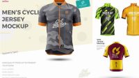 5194+ Mockup Cycling Jersey Exclusive Free PSD