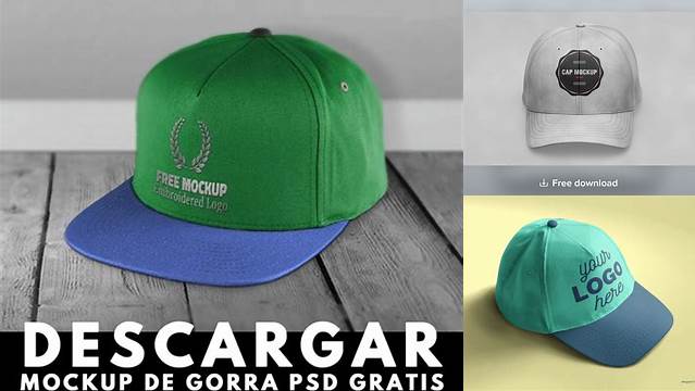 5195+ Mockup Gorra Psd Digital Download