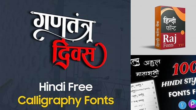 520+ Hindi Font Pack Download Editable Design PSD File