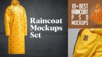 5201+ Rain Coat Mockup Best for Showcase