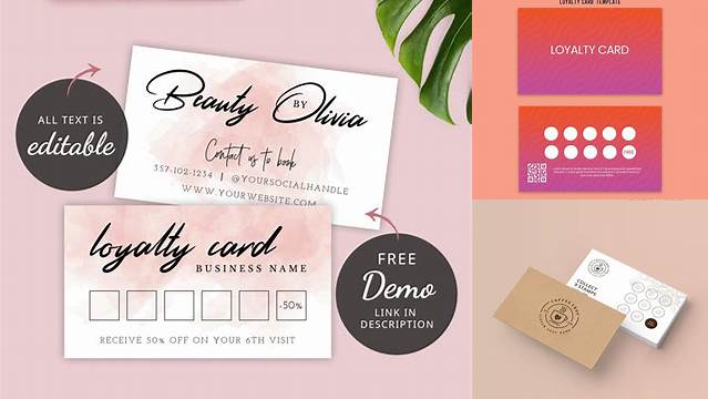 5207+ Loyalty Card Template Psd Free Free PSD