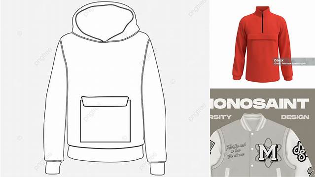 521+ Mockup Jaket Cagoule Include TIFF