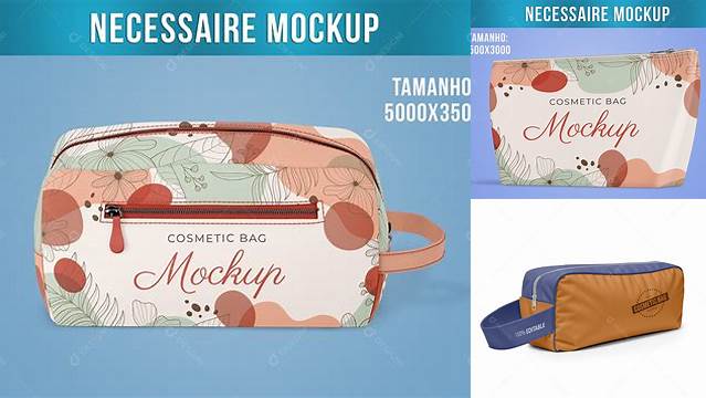 5211+ Mockup Necessaire Box Creative and Modern PSD Freebie