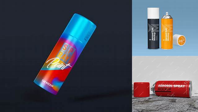 5214+ Polish Aerosol PSD Mockup Free Stylish PSD for Graphic Designers