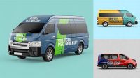 5224+ Mini Bus Mockup Download Free