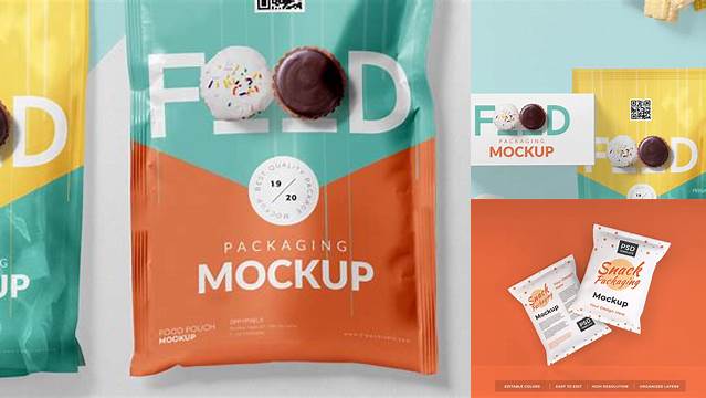 5225+ Food Packaging Mockup Free Download PSD for Creative Projects