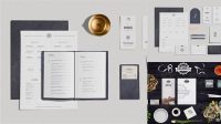 5225+ Restaurant Branding Mockup Elegant Photoshop Mockup