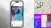 5226+ Instagram Mockup Psd Easy Editable