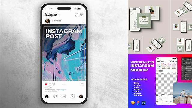 5226+ Instagram Mockup Psd Easy Editable