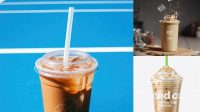 5227+ Iced Coffee Cup Mockup PSD Free Download