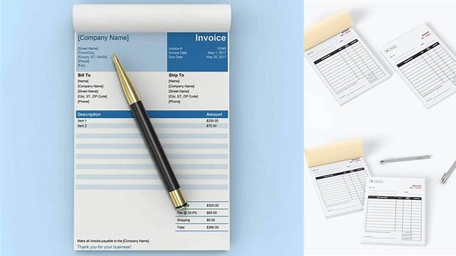 5231+ Invoice Book Mockup Free Download Exclusive Free Photoshop Asset