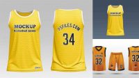 5232+ Mockup Uniforme De Basketball Gratis Hight Resolution