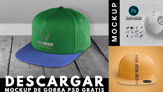 5234+ Mockup Gorra Psd Versatile PSD Mockup File