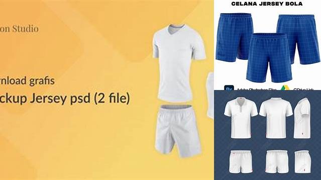 5235+ Mockup Celana Jersey High Resolution