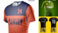 5235+ Mockup Jersey Futsal Psd Modern PSD Templates