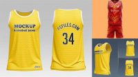 524+ Basketball Jersey Mockup Template Free Best Free Mockup PSD