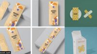 5255+ Bandaid Mockup Customizable Design Files