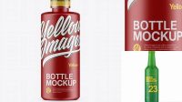 5257+ 240ml Matte Bottle PSD Mockup Versatile and Elegant PSD File