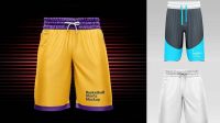 5261+ Basketball Shorts Mockup Psd Free Digital Download