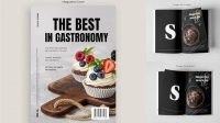 5261+ Food Magazine Mockup High-End PSD Download