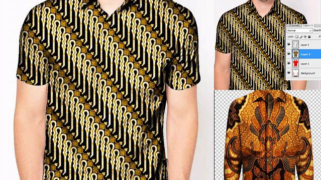 5264+ Template Baju Batik Untuk Photoshop Best for Showcase