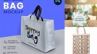 5275+ Non Woven Bag Mockup High-Quality PSD Files