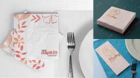 5278+ Napkin Holder Mockup Free PSD