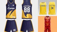 528+ Free Basketball Jersey Mockup Download Free