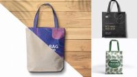 5284+ Eco Bag Mockup Free Stylish PSD for Free