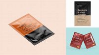 5284+ Kraft Cosmetic Sachet PSD Mockup Elegant and Versatile PSD Resource