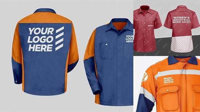 5284+ Work Uniform Mockup Free Free PSD